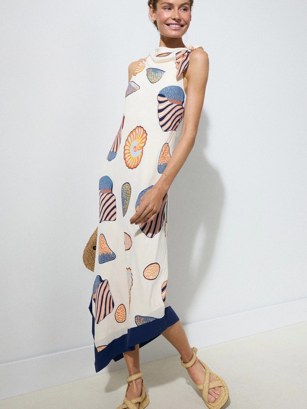 Simon Miller Alva Crepe Tie Dress Maxi dress. Like New